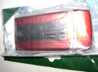 Caratula Motorola W375 Rojo